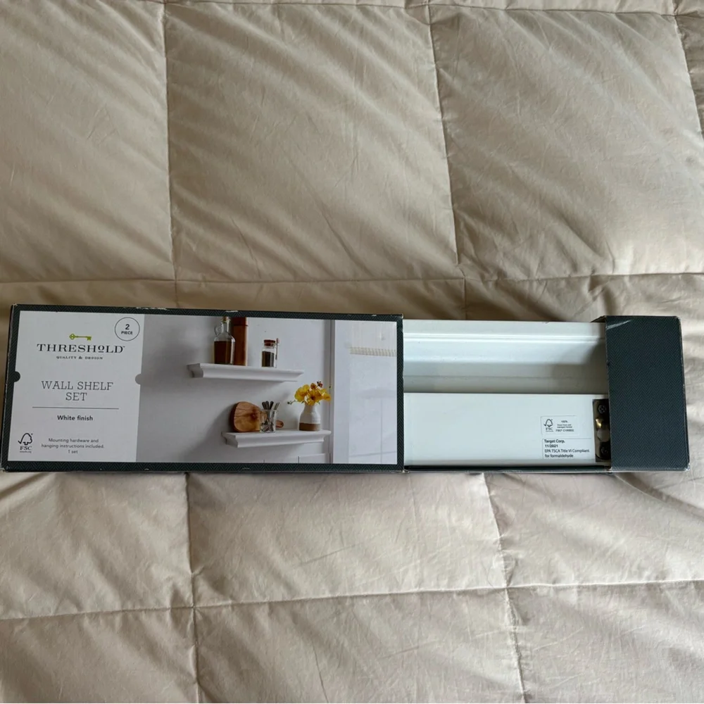 New in Box Shelves